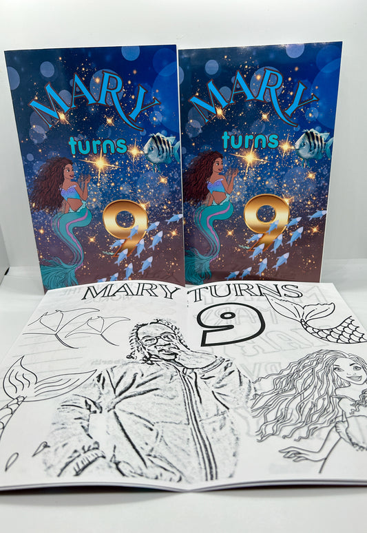 Custom Coloring Book