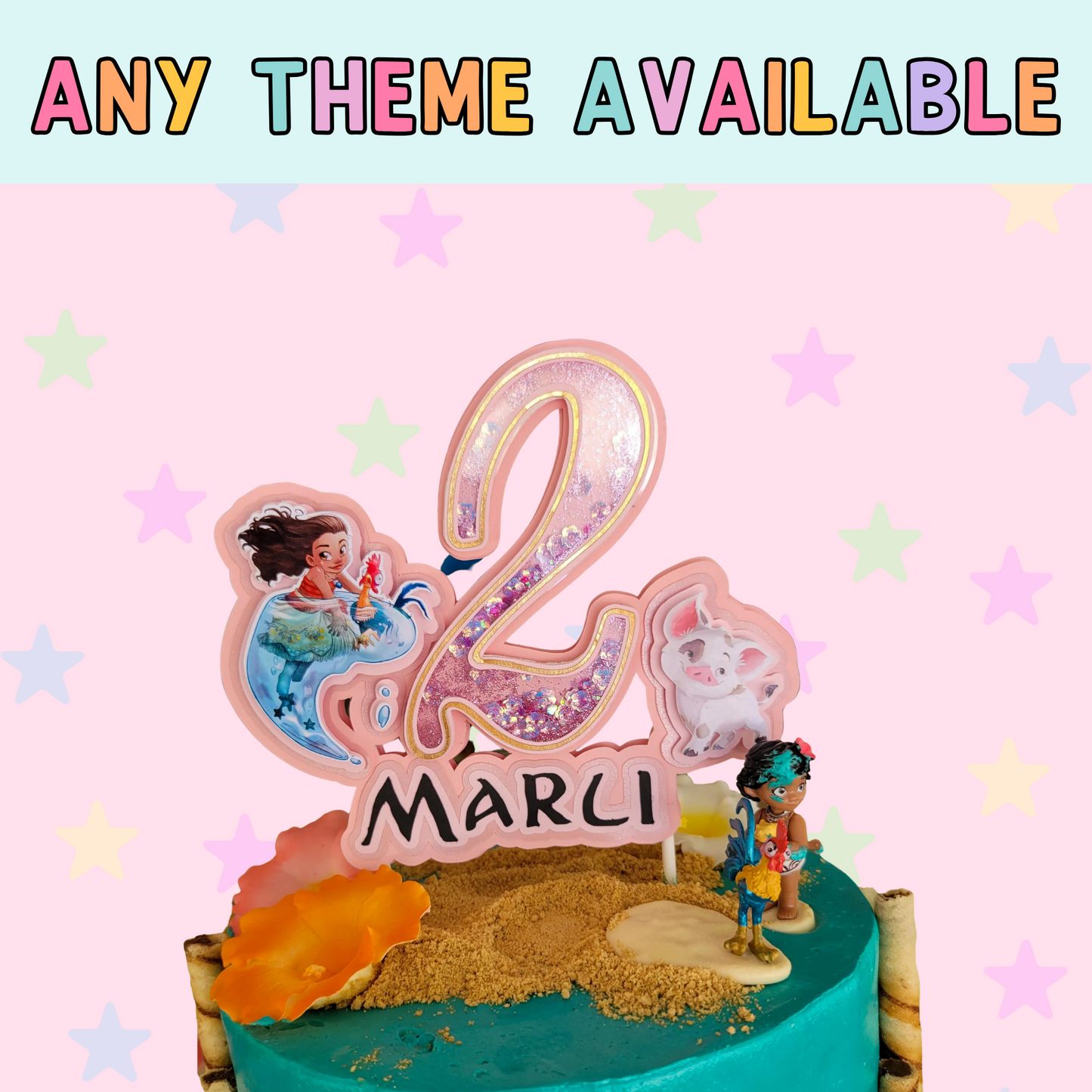 Custom 3D Cake Toppers 🎂✨