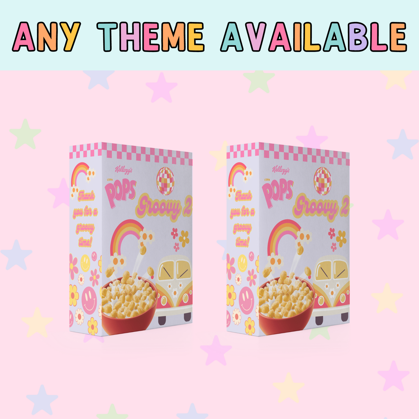 Custom Cereal Box