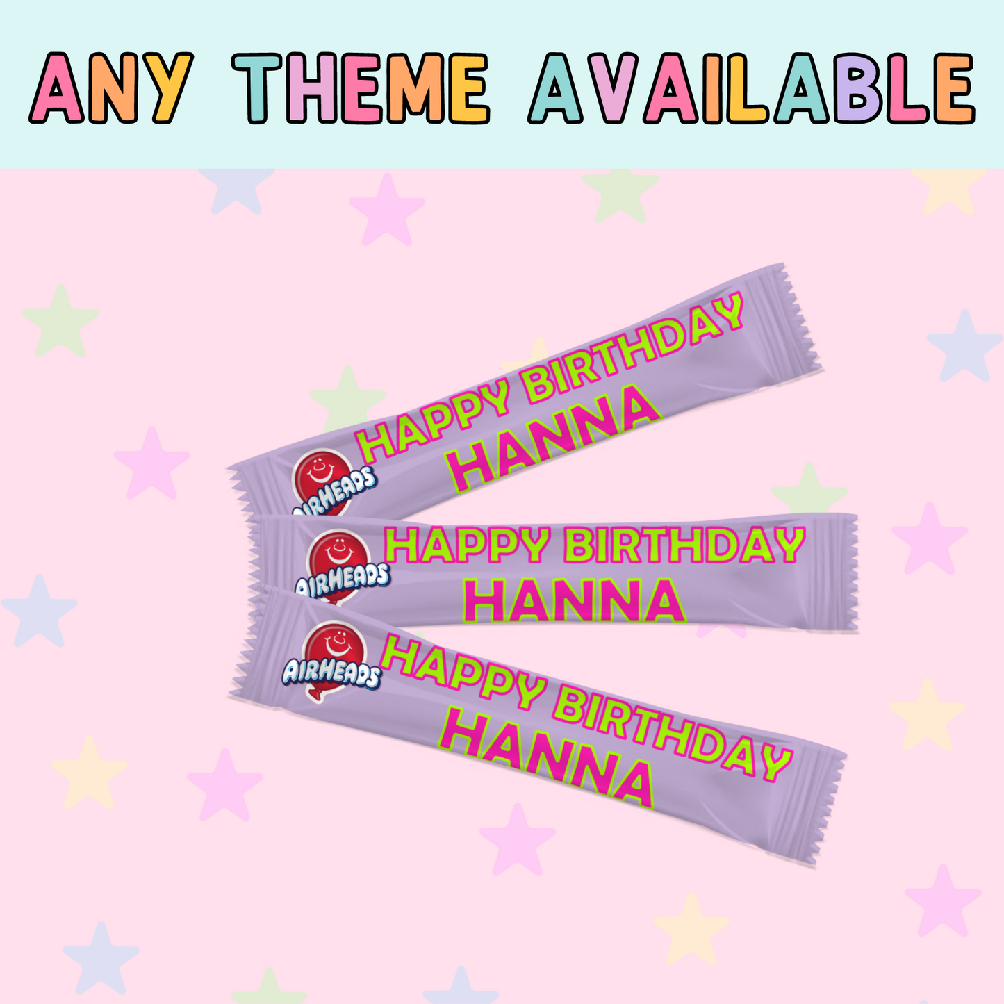 Custom Laffy Taffy