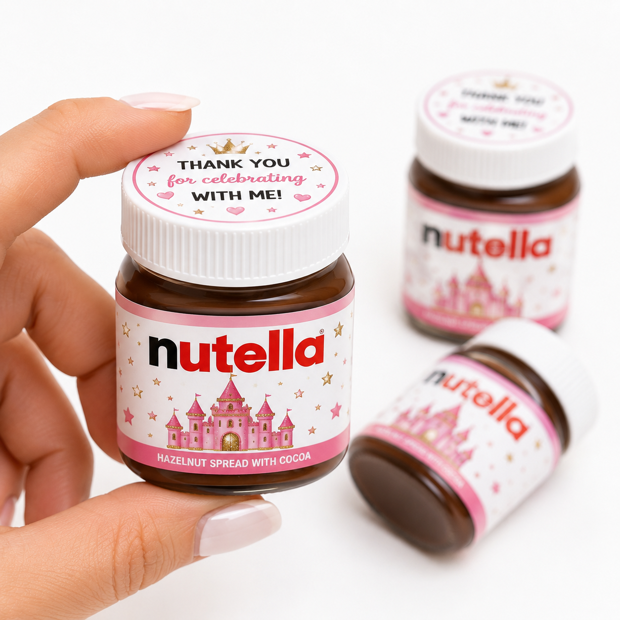 Custom Mini Nutella Jar