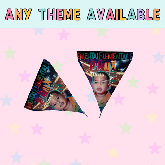 Custom Pyramid Favors