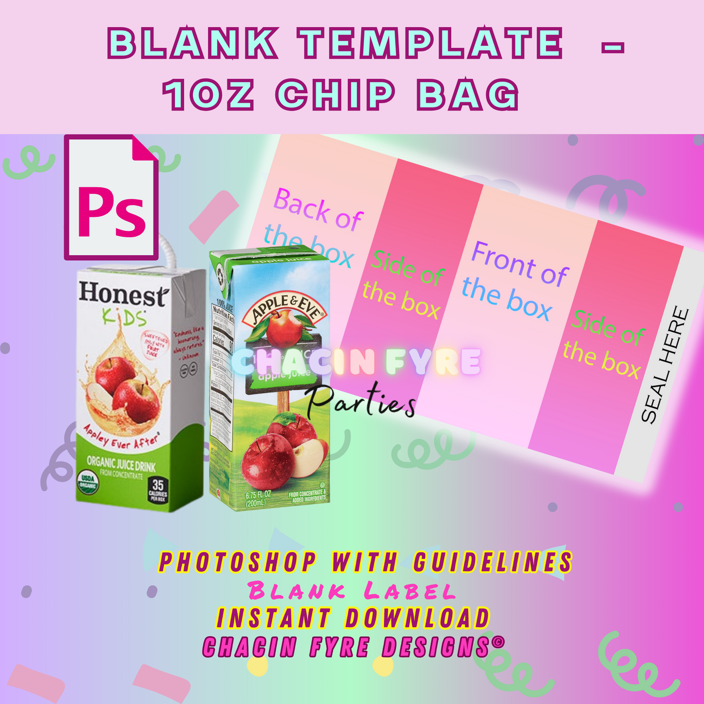 Juice Box Template