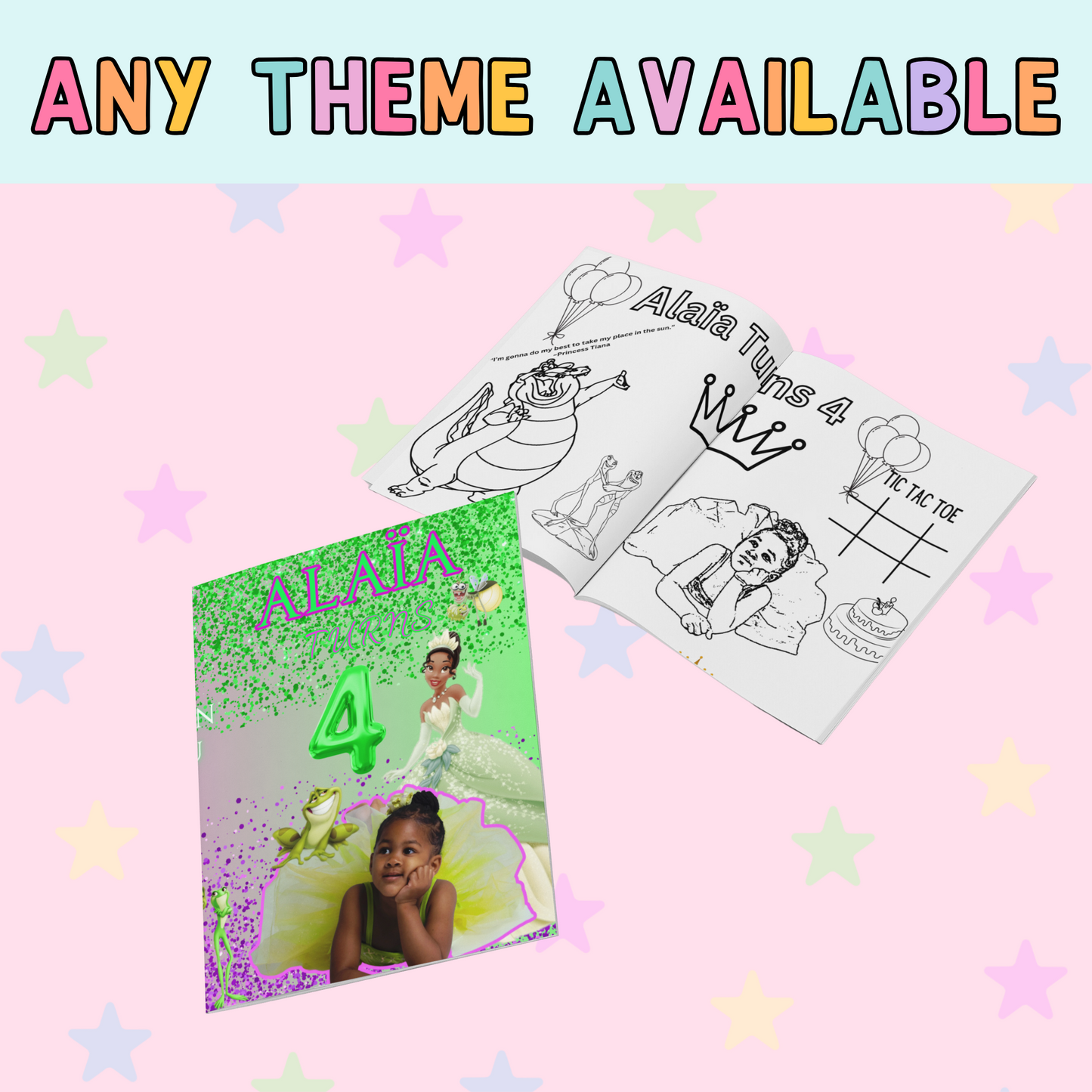 Custom Coloring Book