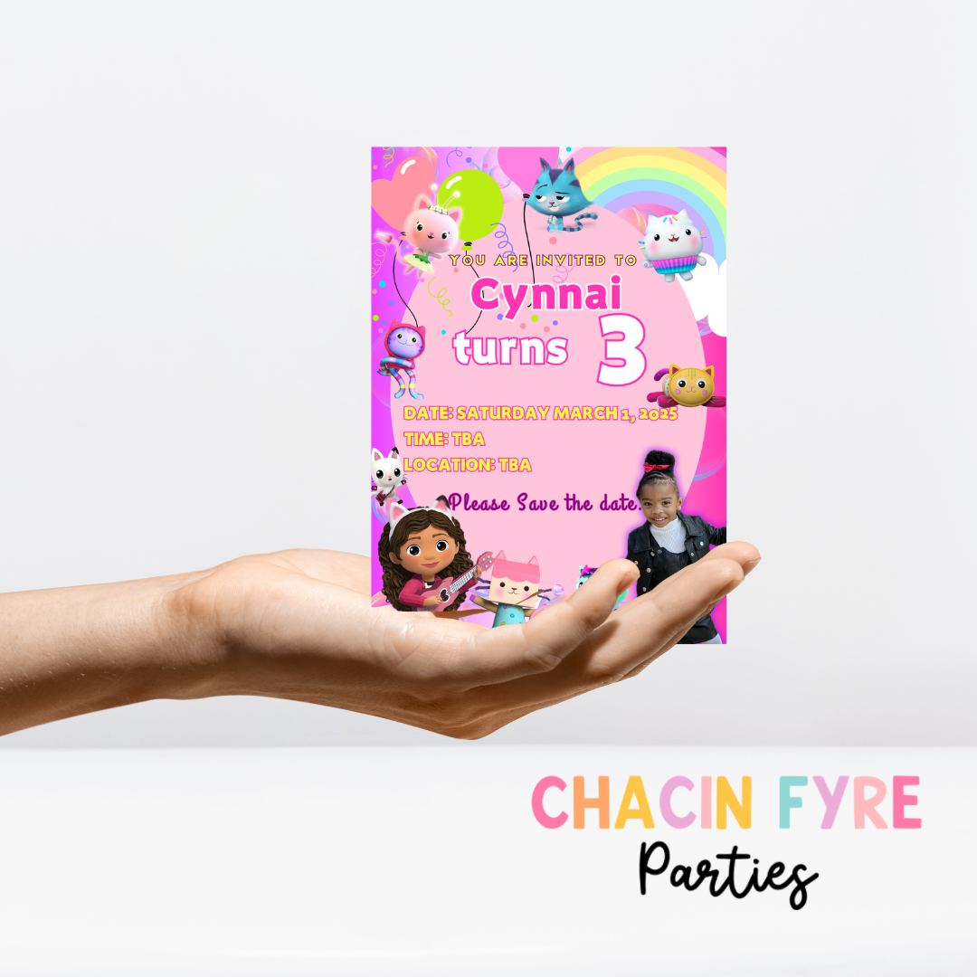 Custom Digital Invitation 🎉📧