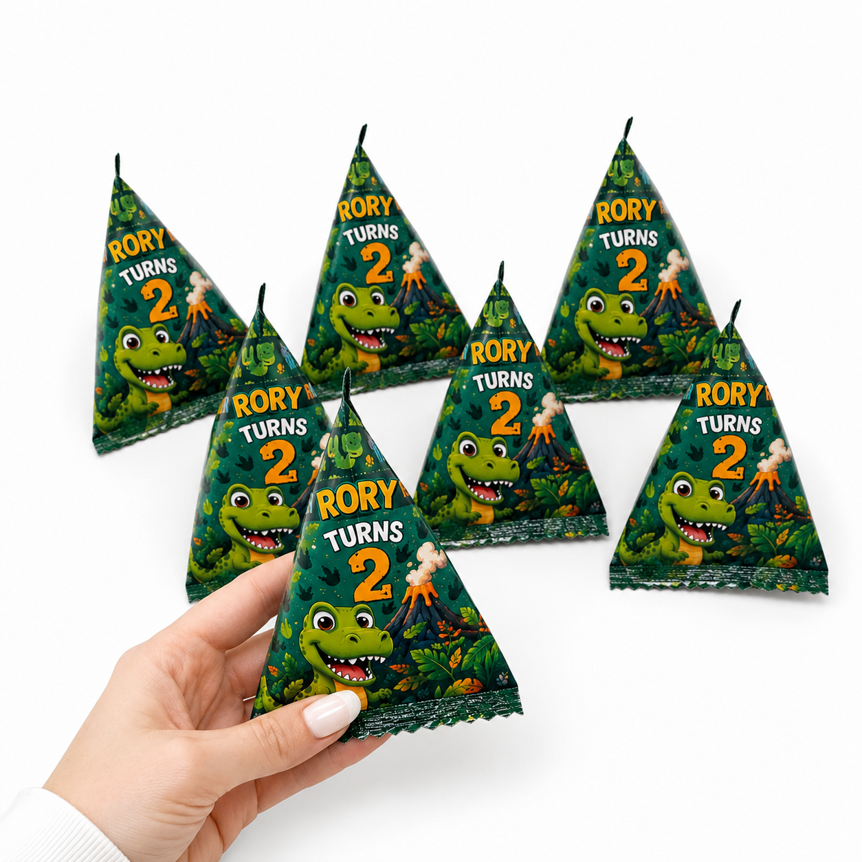 Custom Pyramid Favors