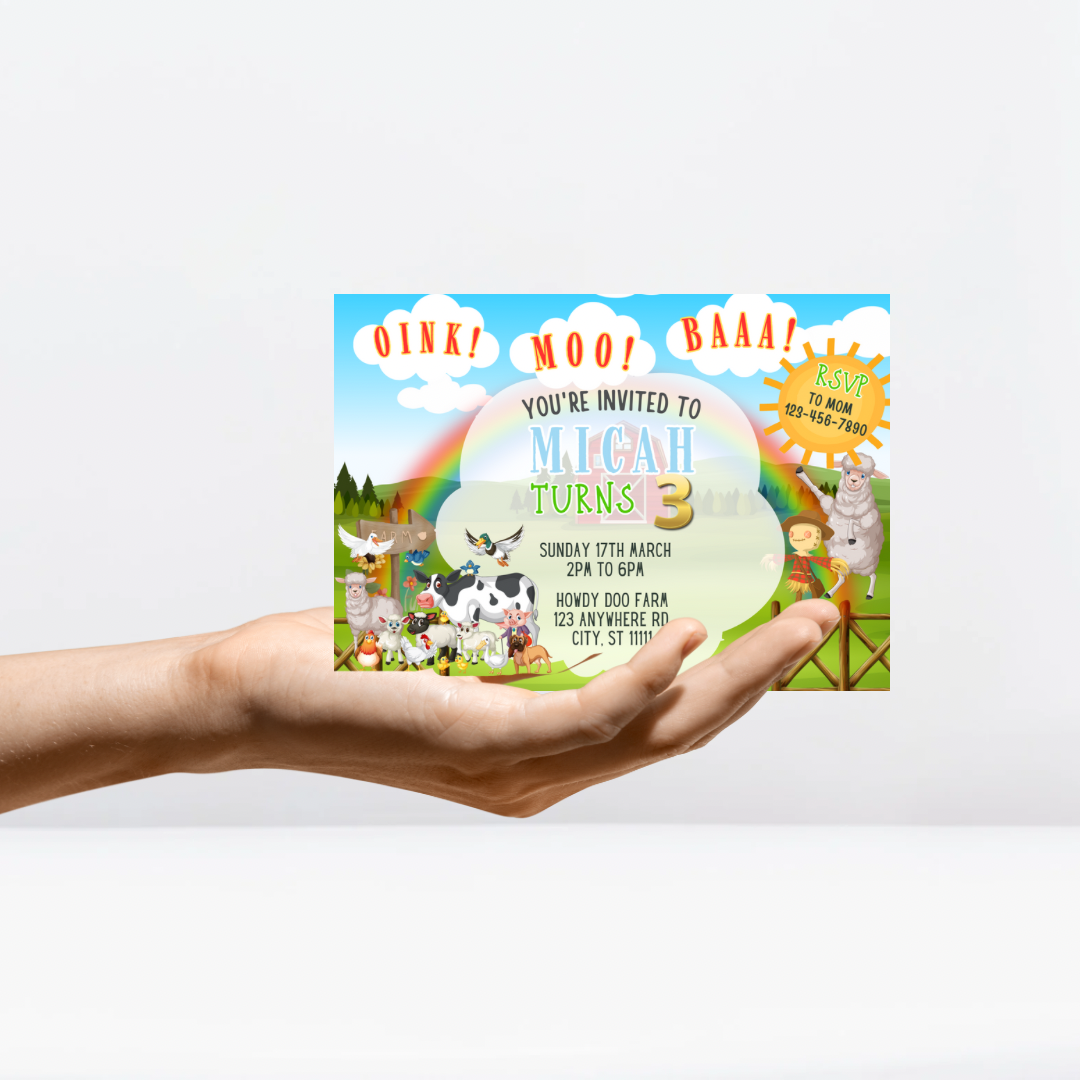 Custom Digital Invitation 🎉📧