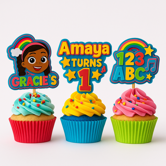 Custom Cupcake Topper