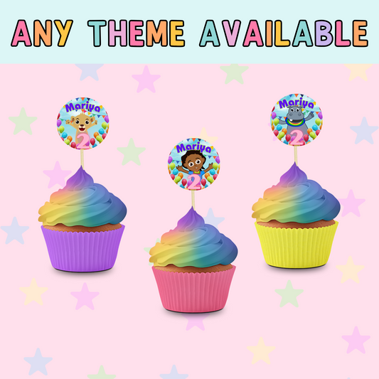 Custom Cupcake Topper