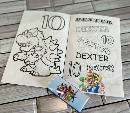Custom Coloring Book