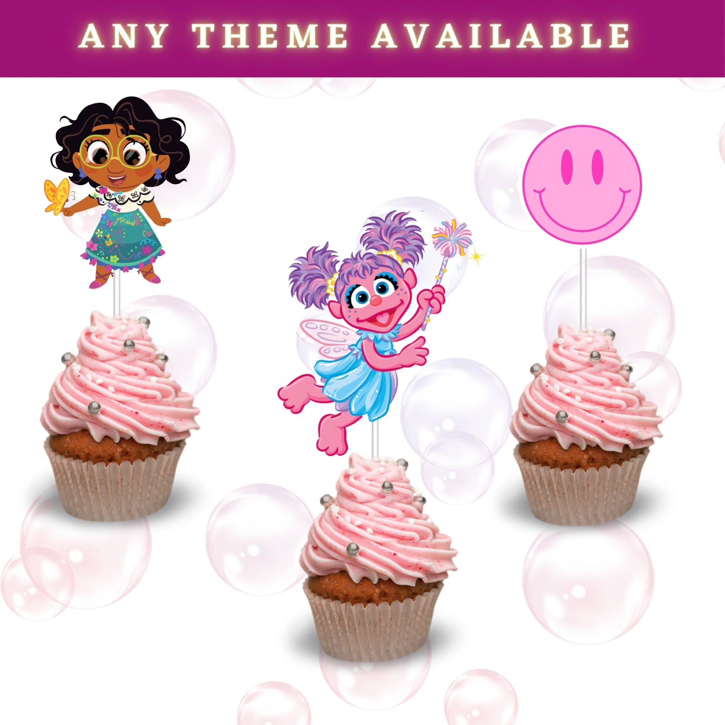 Custom Cupcake Topper