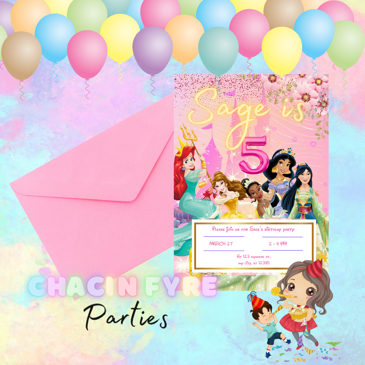 Custom Digital Invitation 🎉📧