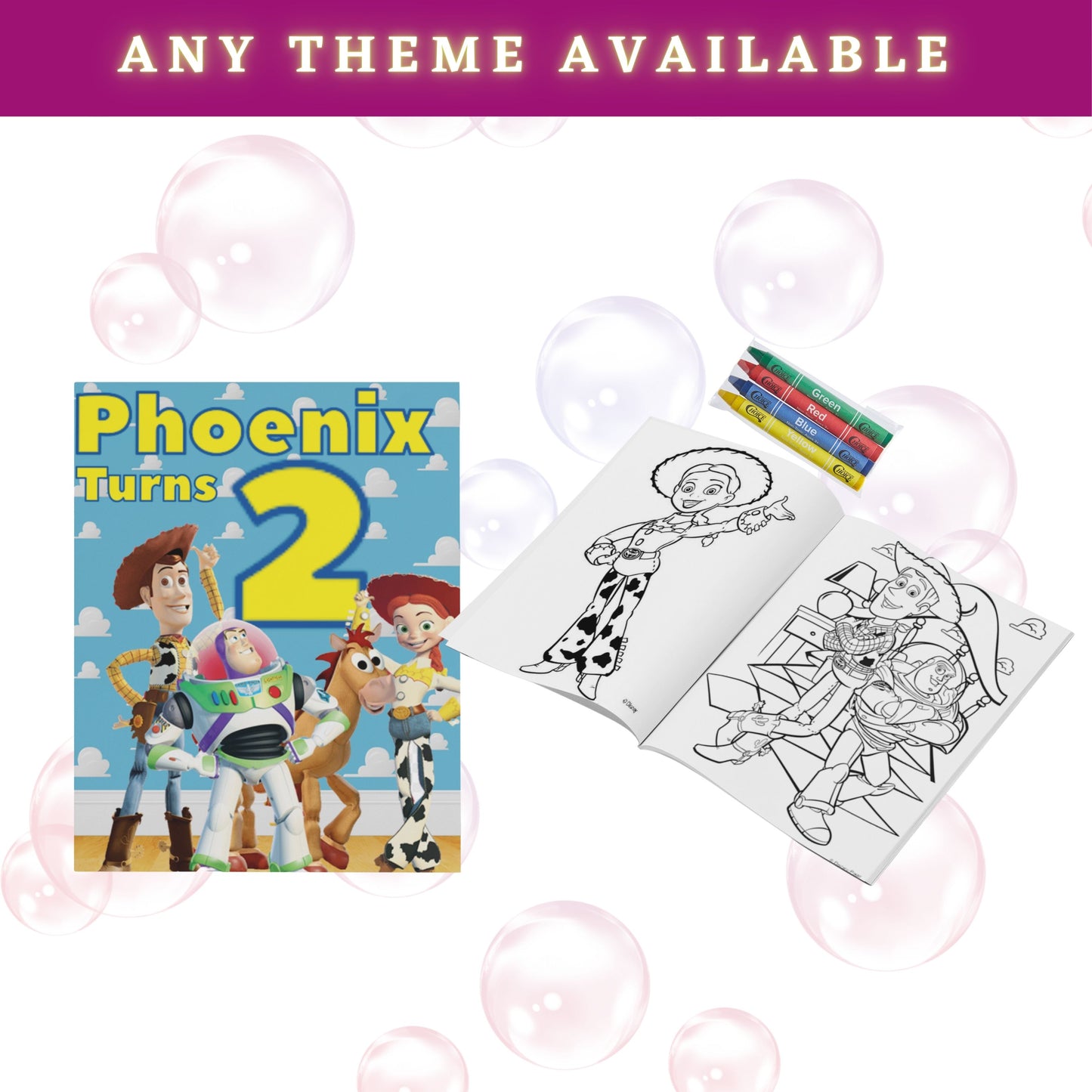 Custom Coloring Book