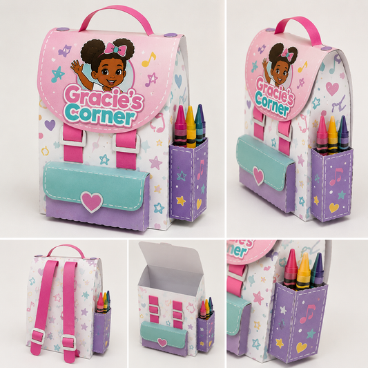 Custom Bagpack Treat Box