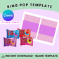 Ring Pop Template