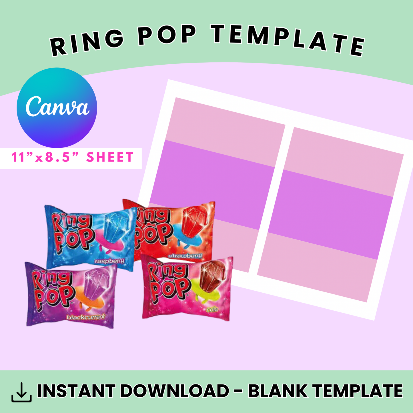 Ring Pop Template