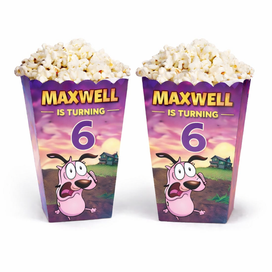 Custom Popcorn Box