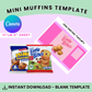 Mini Muffin Template