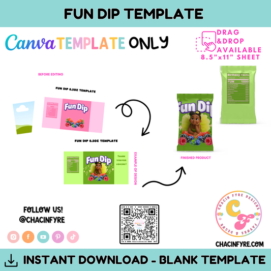 Fun Dip Template