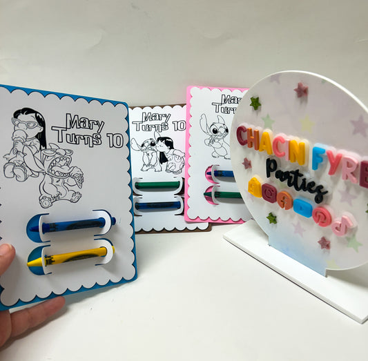 Custom Coloring Card