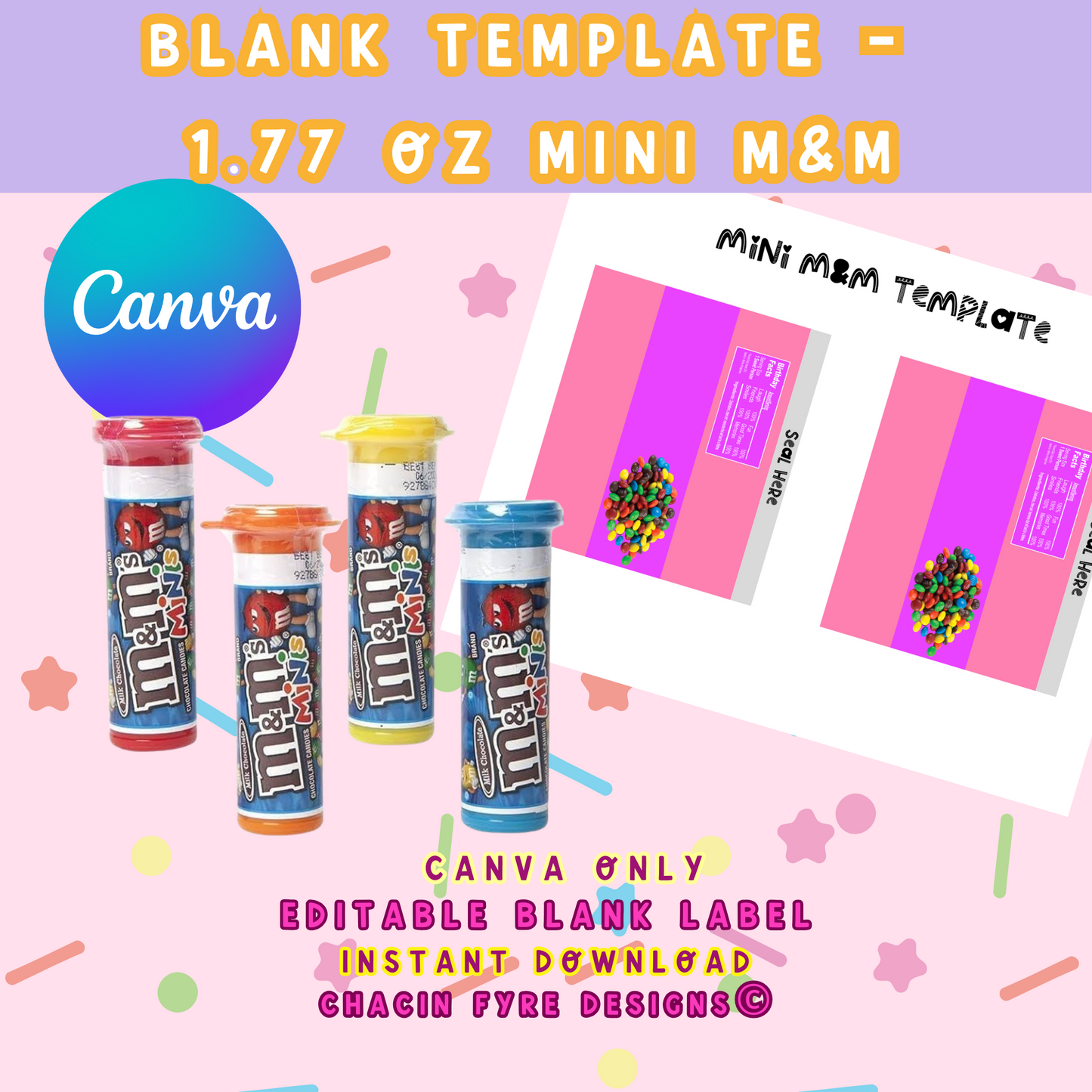 Blank 1 77oz Mini M M Template Chacin Fyre Blank 1 77oz Mini M M Template Chacin Fyre