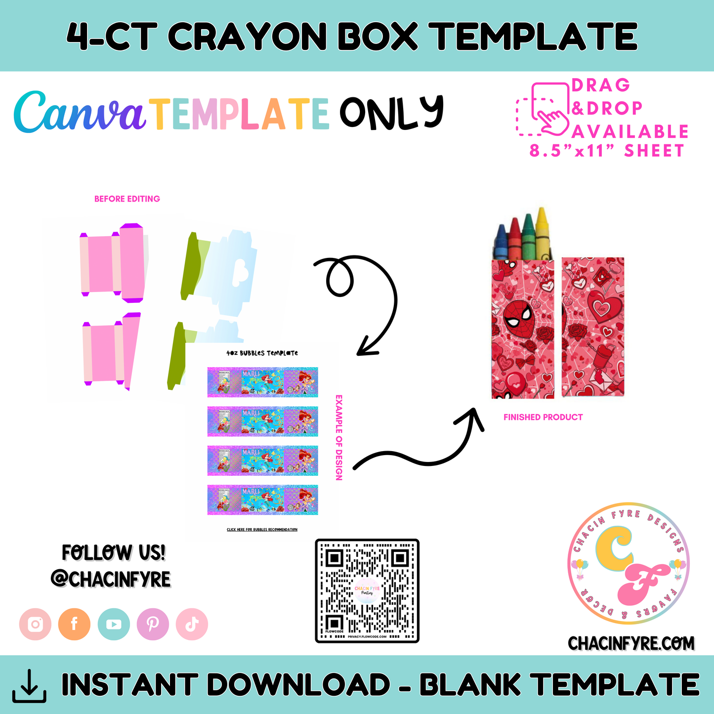 Crayon Box Template