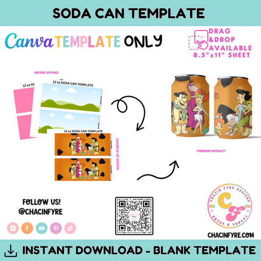 Soda Can Template