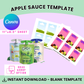 Apple Sauce Template