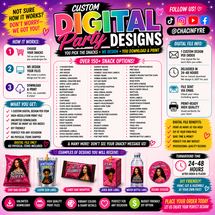 Custom Digital File