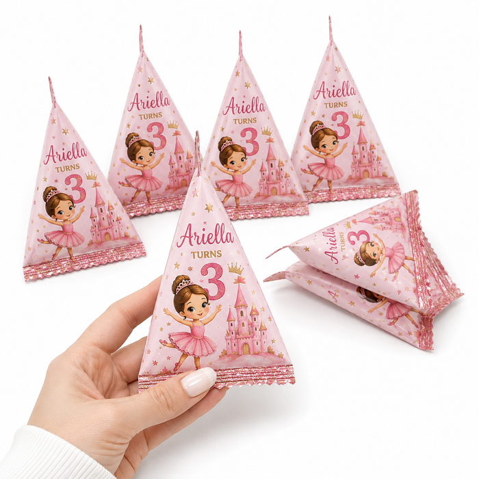 Custom Pyramid Favors