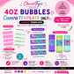 4oz Bubbles Template