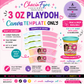 3oz. Play-Doh Template