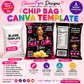 Chip Bag Template