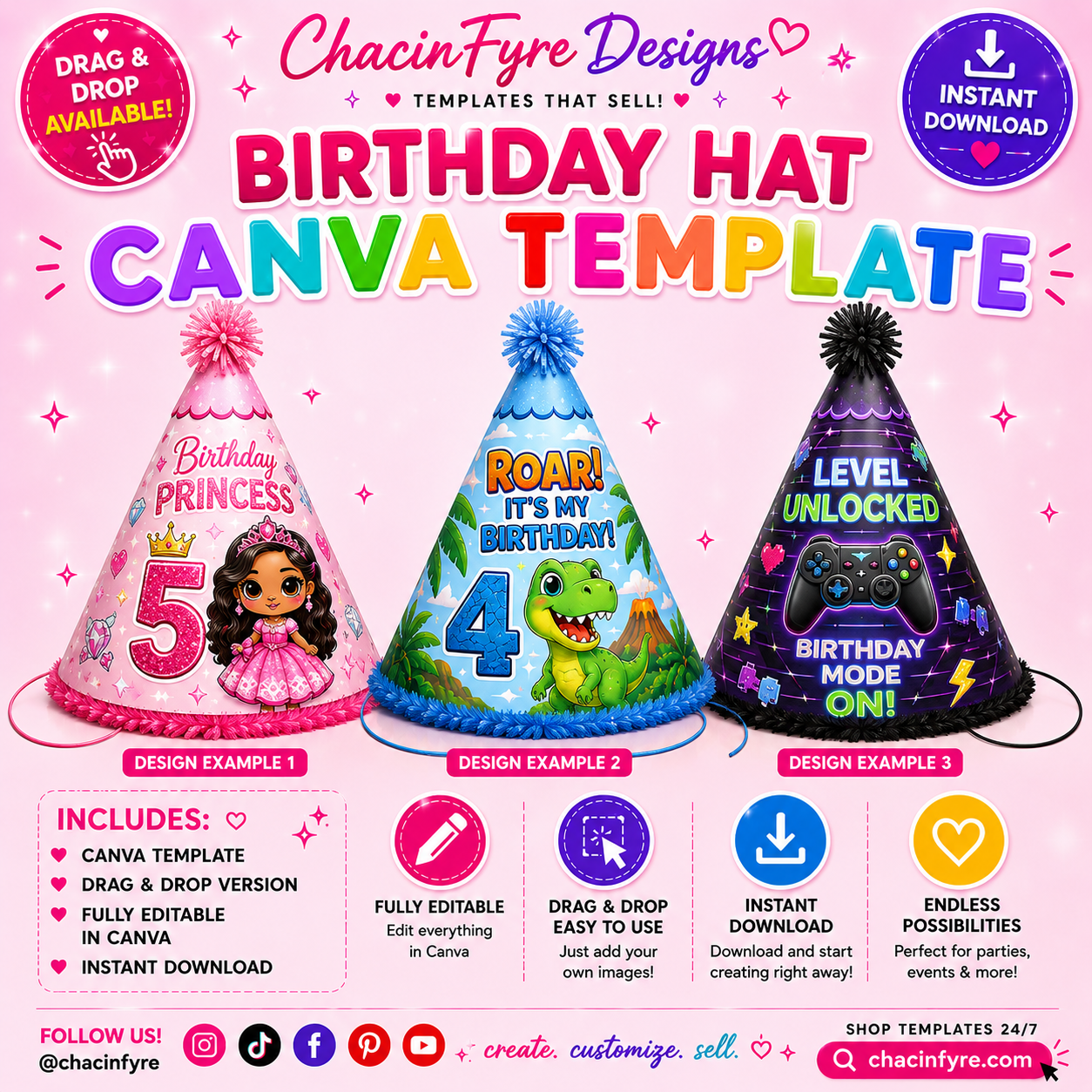 Party Hat Template