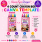 Crayon Box Template