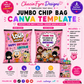 Jumbo Chip Bag Template