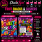 Fruit Snacks Template