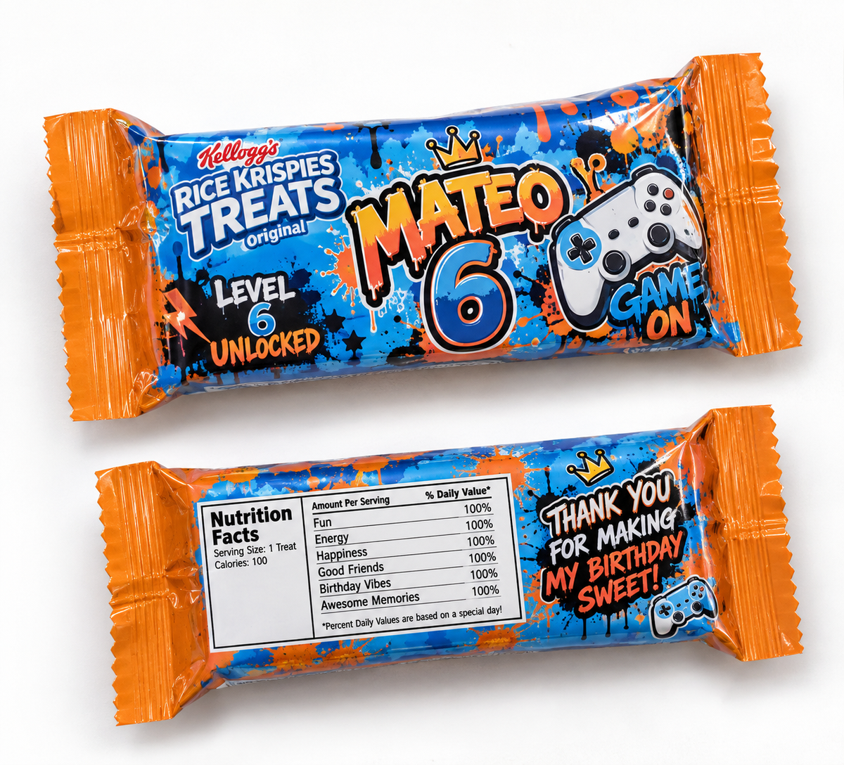 Custom Rice Krispies Treats
