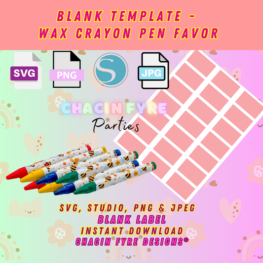Crayon Label Template