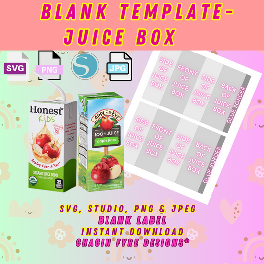 Juice Box Template