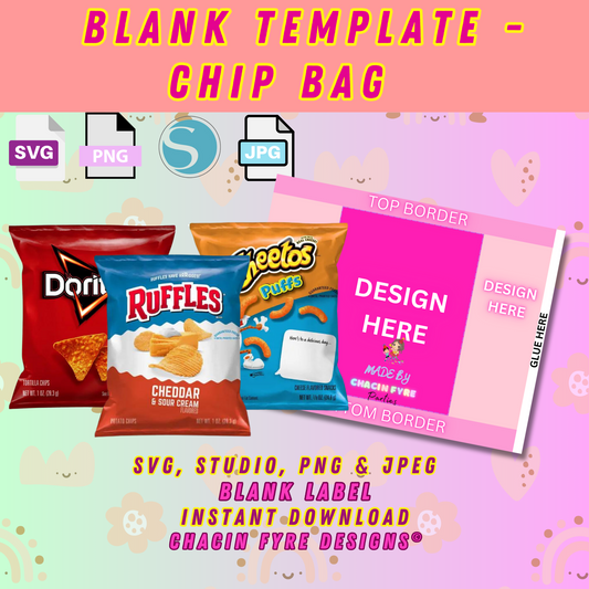 Chip Bag Template