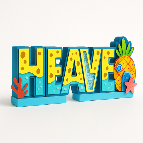 Custom 3D Letters & Numbers