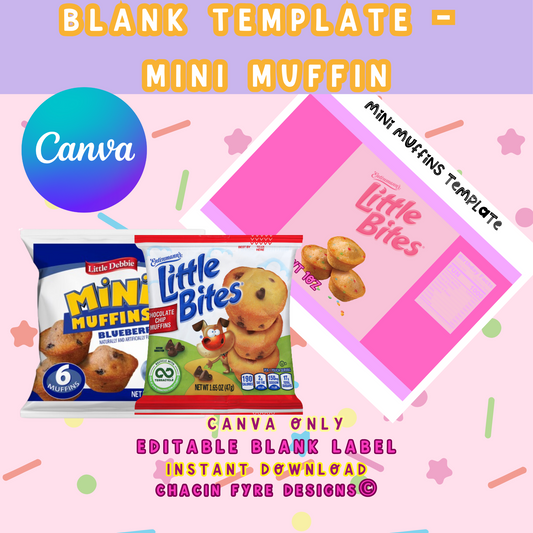 Mini Muffin Template