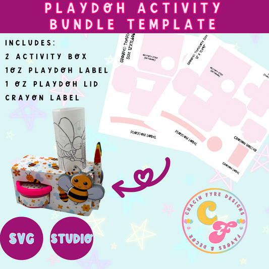 Playdoh Activity Bundle Template