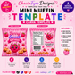 Mini Muffin Template
