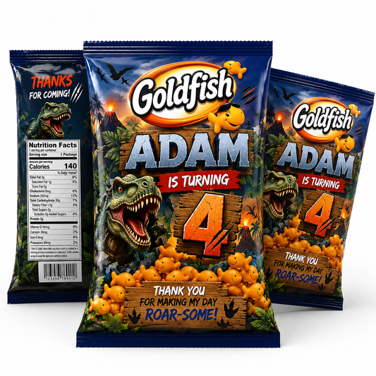 Custom Goldfish Crackers