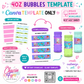 4oz Bubbles Template