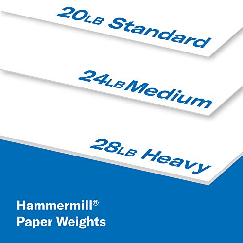Hammermill Printer Paper, Great White 30% Recycled Paper, 8.5 x 11 - 3 Ream (1,500 Sheets) - 92 Bright, Made in the USA, 086820C