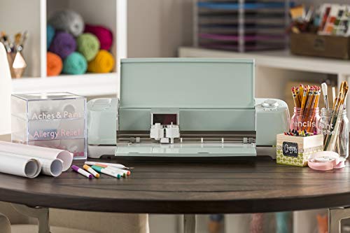  Cricut Explore Air 2 - A DIY Cutting Machine for all Crafts,  Create Customized Cards, Home Decor & More, Bluetooth Connectivity,  Compatible with iOS, Android, Windows & Mac, Blue