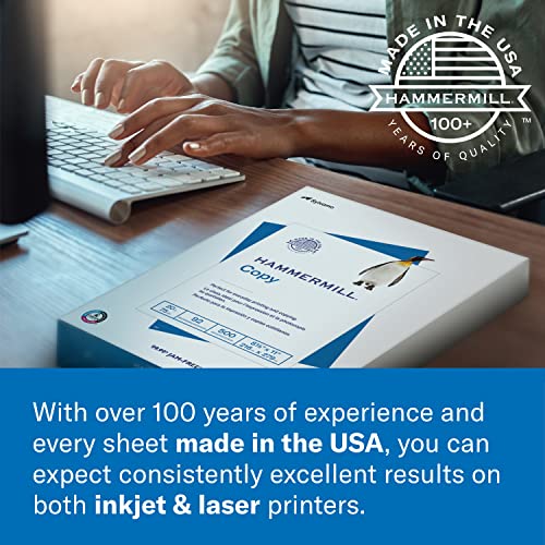 Basics Multipurpose Copy Printer Paper, 8.5 x 11 Inch 20Lb Paper 